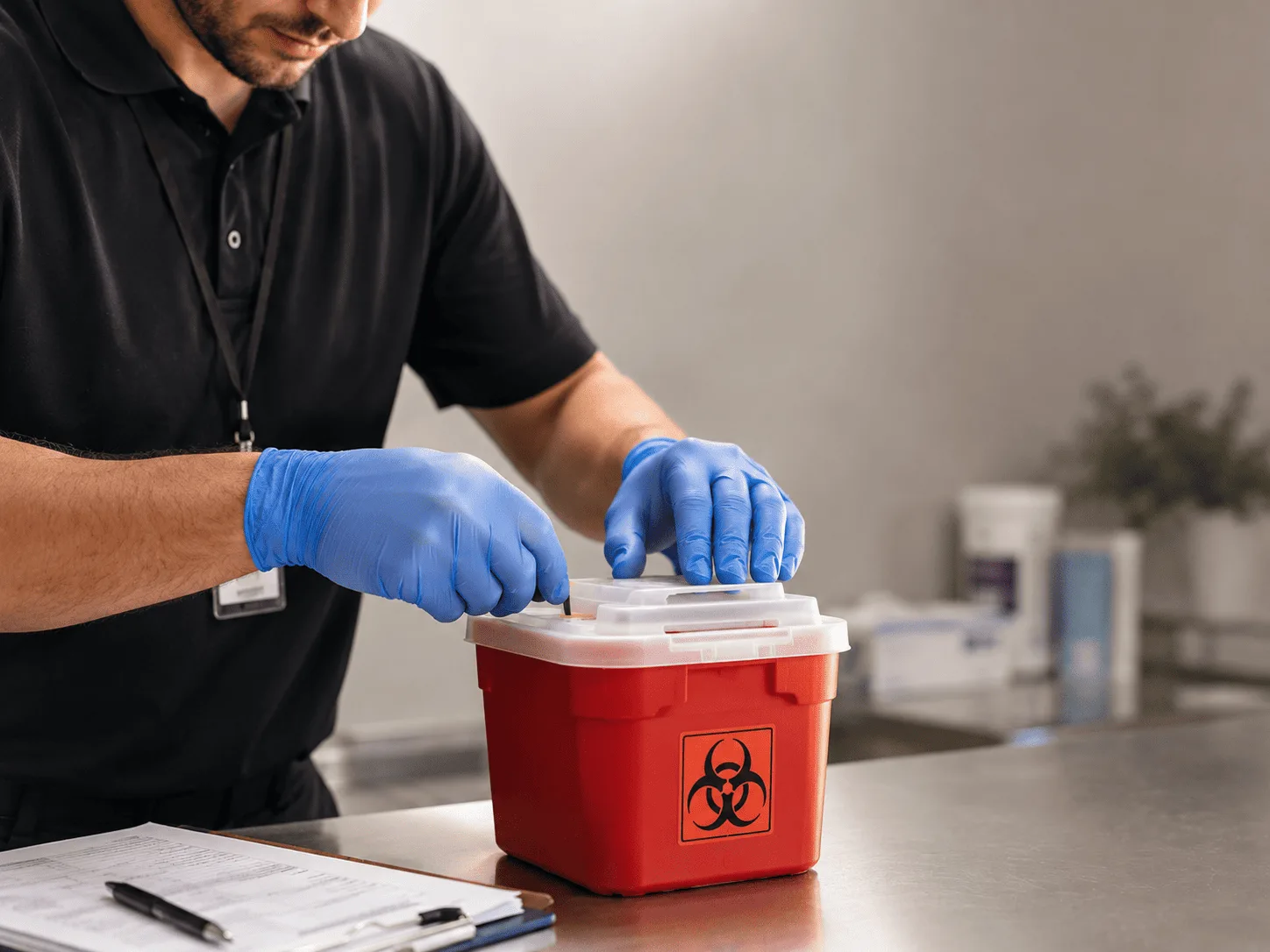 Why choose Sharps Waste Disposal in Mikana, WI